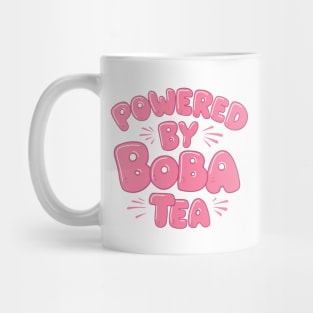 Powered By Boba Tea Mug